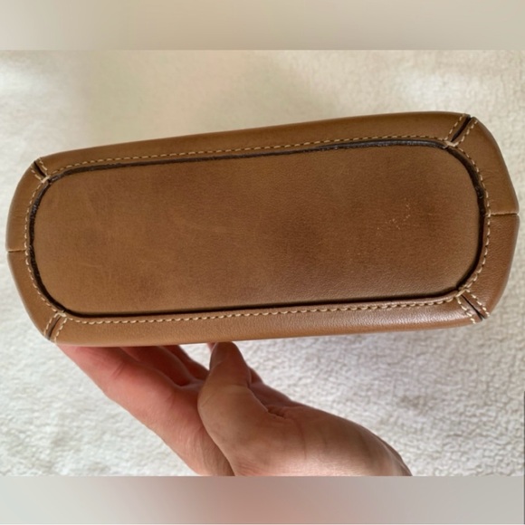 Coach Tan Mini Leather Shoulder Bag - Picture 7 of 13